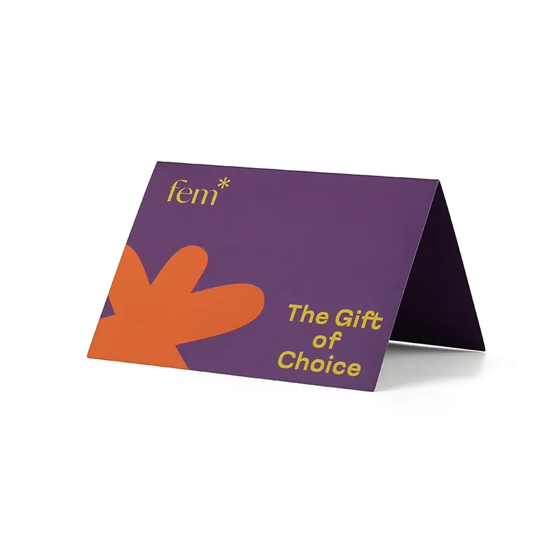 인쇄된 종이 인사말 카드 초대장 기프트 카드 감사 카드